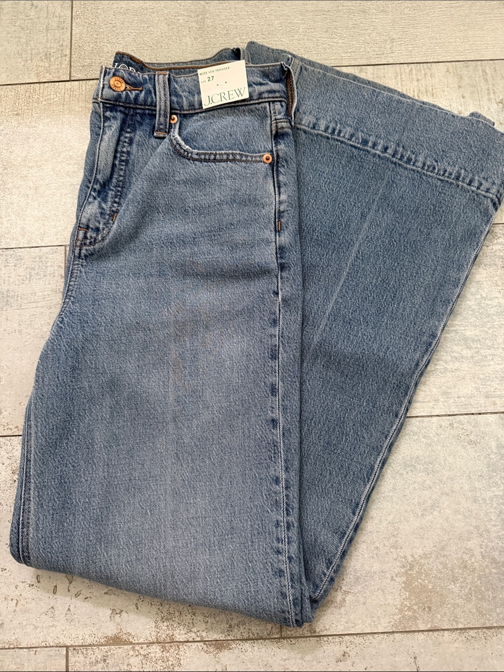J.Crew Wide Leg Trouser NWT